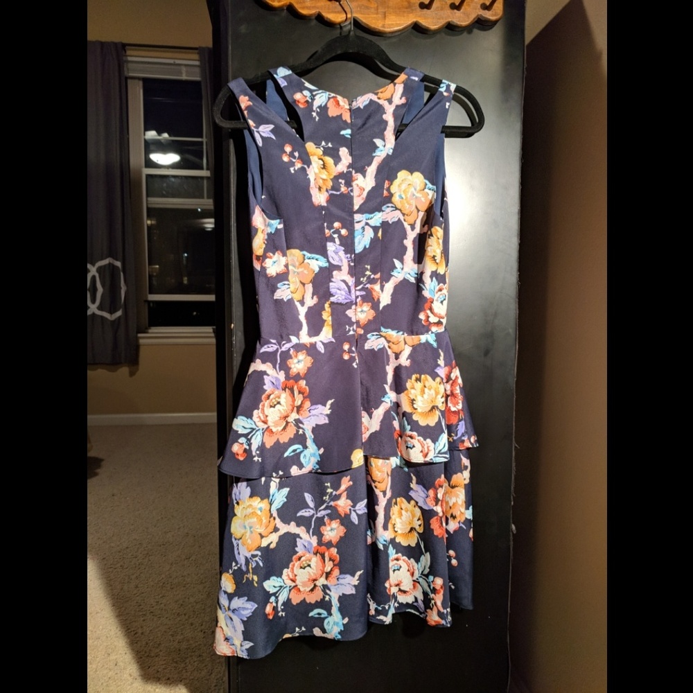 Adelyn Rae Ruffle A-Line Dress - Picture 4 of 8